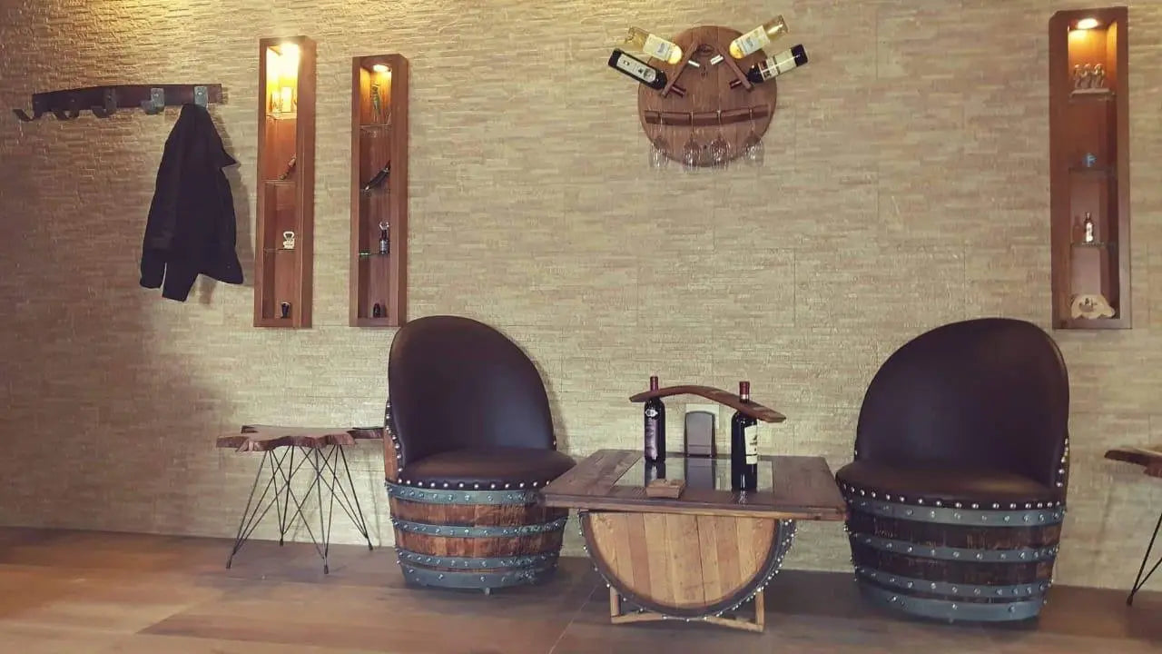 Ideas for Customizing Your Wine Barrel Furniture With Unique Details ...