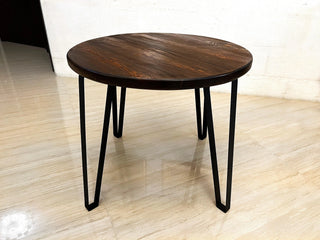 4-Chair Modern Steel Table Set (Dining/Desk/Living Room) - Oak Wood Wine Barrels. wine barrel coffee table barrel glass top wine barrel glass top whiskey barrel glass top bourbon barrel glass top barrel coffee table barrel wine rack wine barrel table whiskey barrel whiskey barrel table wine barrel handma