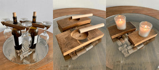 Accessory Build-A-Pack - Oak Wood Wine Barrels. wine barrel coffee table barrel glass top wine barrel glass top whiskey barrel glass top bourbon barrel glass top barrel coffee table barrel wine rack wine barrel table whiskey barrel whiskey barrel table wine barrel handma