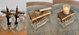 Accessory Build-A-Pack - Oak Wood Wine Barrels. wine barrel coffee table barrel glass top wine barrel glass top whiskey barrel glass top bourbon barrel glass top barrel coffee table barrel wine rack wine barrel table whiskey barrel whiskey barrel table wine barrel handma