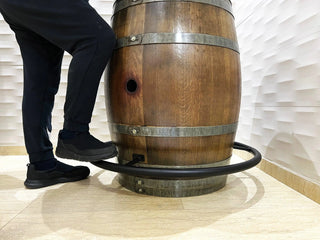 DIY Wine-Bourbon-Whiskey Bistro Kit (Barrel Not Included) - Oak Wood Wine Barrels. wine barrel coffee table barrel glass top wine barrel glass top whiskey barrel glass top bourbon barrel glass top barrel coffee table barrel wine rack wine barrel table whiskey barrel whiskey barrel table wine barrel handma
