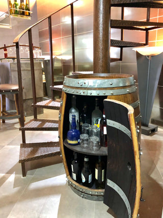 Wine Barrel Cabinet - Oak Wood Wine Barrels. wine barrel coffee table barrel glass top wine barrel glass top whiskey barrel glass top bourbon barrel glass top barrel coffee table barrel wine rack wine barrel table whiskey barrel whiskey barrel table wine barrel handma