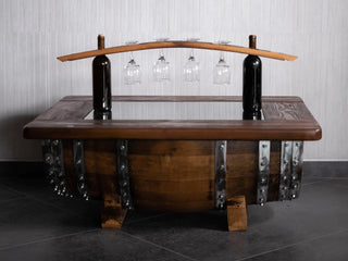Wine Barrel Coffee Table - Oak Wood Wine Barrels. wine barrel coffee table barrel glass top wine barrel glass top whiskey barrel glass top bourbon barrel glass top barrel coffee table barrel wine rack wine barrel table whiskey barrel whiskey barrel table wine barrel handma