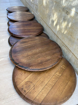 Wine Barrel Top - Finished Barrel Oak Head With Backing Installed - Oak Wood Wine Barrels. wine barrel coffee table barrel glass top wine barrel glass top whiskey barrel glass top bourbon barrel glass top barrel coffee table barrel wine rack wine barrel table whiskey barrel whiskey barrel table wine barrel handma