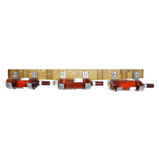 3-Bottle Stave Display - Oak Wood Wine Barrels. wine barrel coffee table barrel glass top wine barrel glass top whiskey barrel glass top bourbon barrel glass top barrel coffee table barrel wine rack wine barrel table whiskey barrel whiskey barrel table wine barrel handma