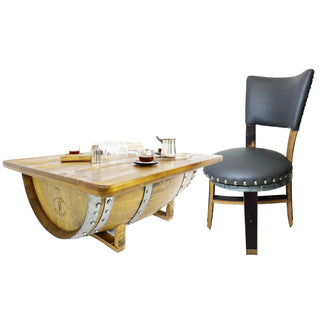 Barrel Stave Dining Chair - Oak Wood Wine Barrels. wine barrel coffee table barrel glass top wine barrel glass top whiskey barrel glass top bourbon barrel glass top barrel coffee table barrel wine rack wine barrel table whiskey barrel whiskey barrel table wine barrel handma