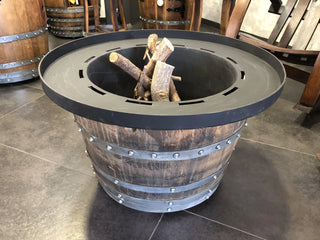 Wine Barrel Fire Pit - Oak Wood Wine Barrels. wine barrel coffee table barrel glass top wine barrel glass top whiskey barrel glass top bourbon barrel glass top barrel coffee table barrel wine rack wine barrel table whiskey barrel whiskey barrel table wine barrel handma