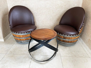 Wine Barrel Hoop Table (Center/Side/End Table) - Oak Wood Wine Barrels. wine barrel coffee table barrel glass top wine barrel glass top whiskey barrel glass top bourbon barrel glass top barrel coffee table barrel wine rack wine barrel table whiskey barrel whiskey barrel table wine barrel handma