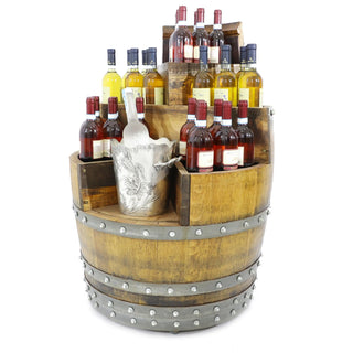 Wine Barrel Top Shelf Bar - Oak Wood Wine Barrels. wine barrel coffee table barrel glass top wine barrel glass top whiskey barrel glass top bourbon barrel glass top barrel coffee table barrel wine rack wine barrel table whiskey barrel whiskey barrel table wine barrel handma