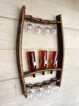 Wine Barrel Trio Bottle Display - Oak Wood Wine Barrels. wine barrel coffee table barrel glass top wine barrel glass top whiskey barrel glass top bourbon barrel glass top barrel coffee table barrel wine rack wine barrel table whiskey barrel whiskey barrel table wine barrel handma