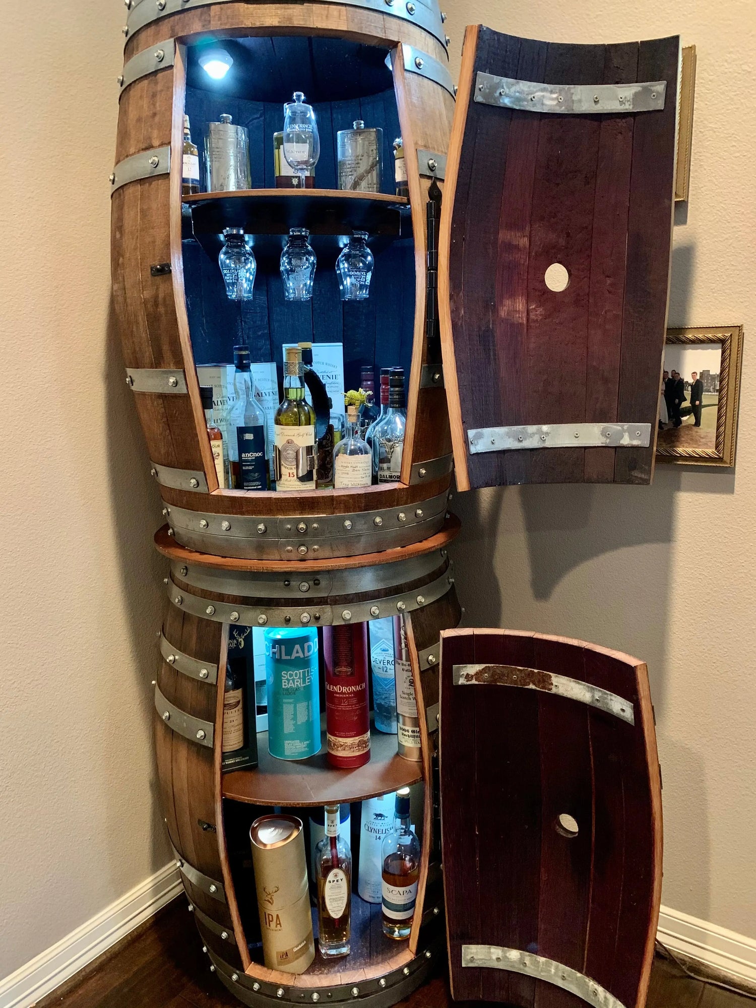 How-To-Refinish-Whiskey-Barrel-In-Vancouver-Canada Oak Wood Wine Barrels