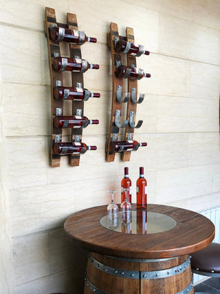 How-To-Clean-Whiskey-Barrel-Hoops-In-Calgary-Canada Oak Wood Wine Barrels