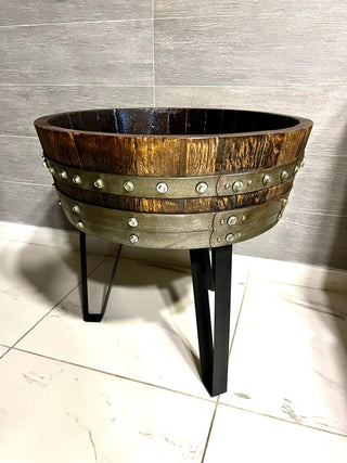 Houston-s-Best-Kept-Secret-The-Barrel-Furniture-of-Netflix-s-Mo-Revealed Oak Wood Wine Barrels