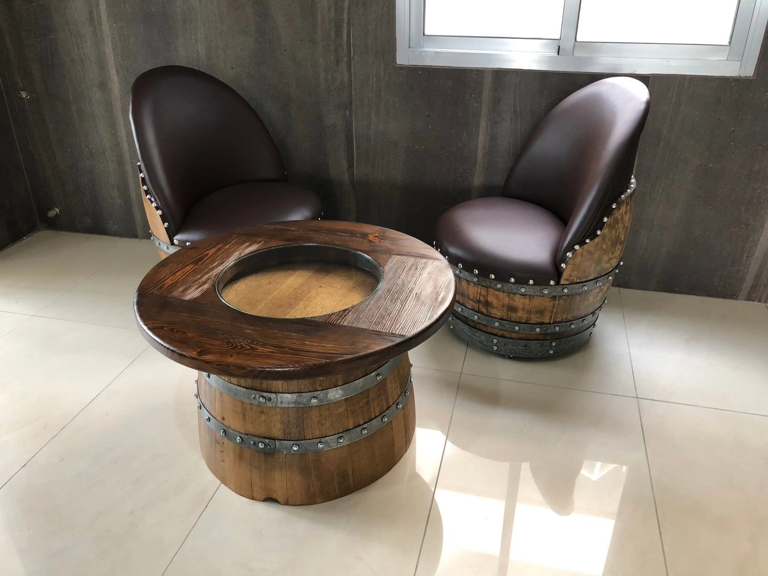 What-Inspired-the-Barrel-Furniture-Designs-Seen-in-Netflix-s-Mo Oak Wood Wine Barrels