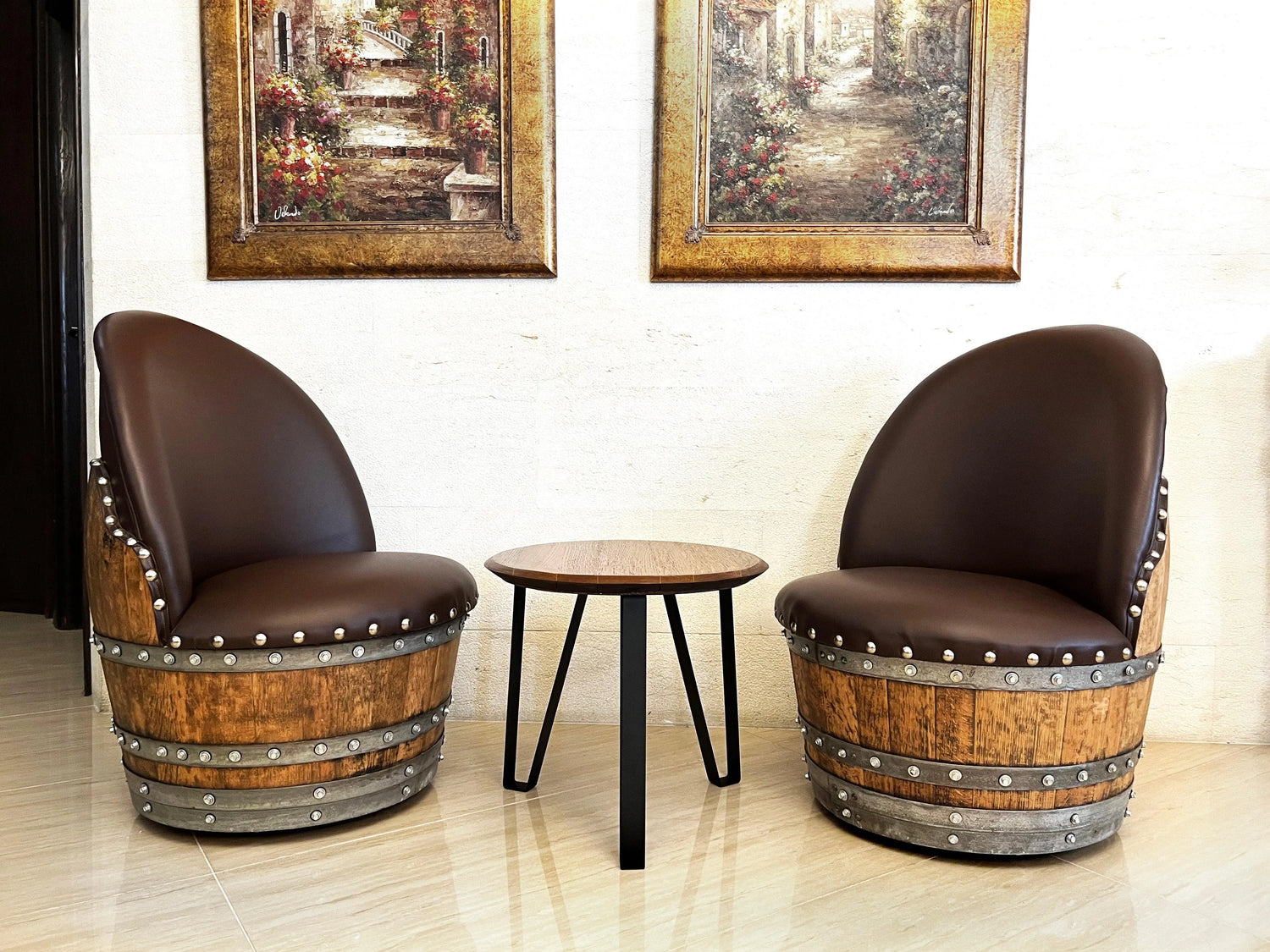 Barrel Furniture for Every Room in Your Home - Oak Wood Wine Barrels