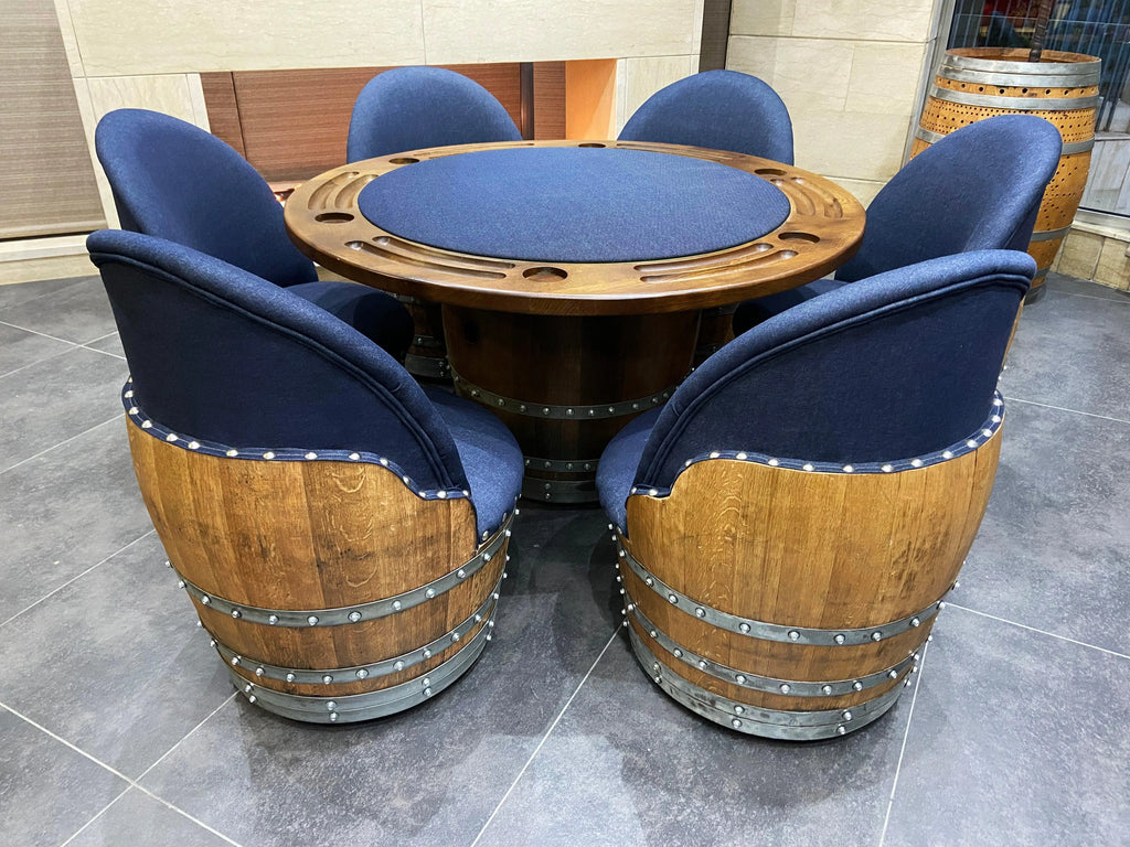 How to use wine barrel furniture in small spaces - Oak Wood Wine Barrels