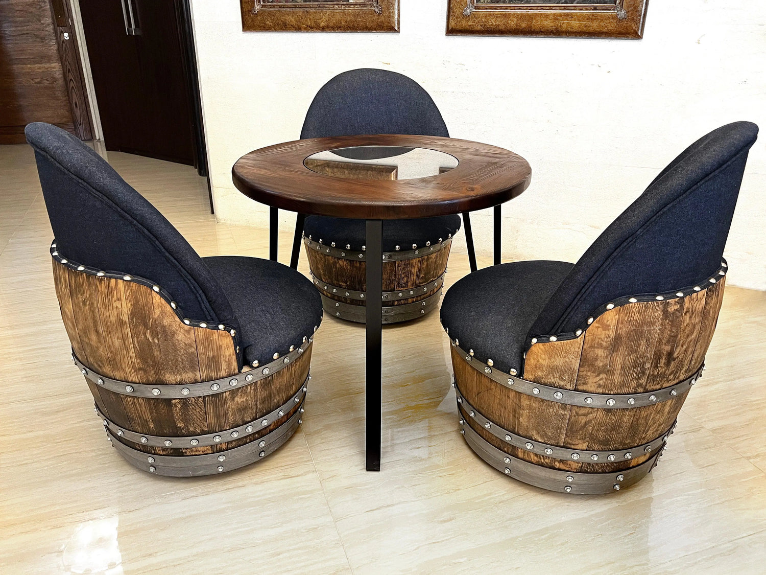 Protect your wine barrel furniture against mites, humidity and mold - Oak Wood Wine Barrels