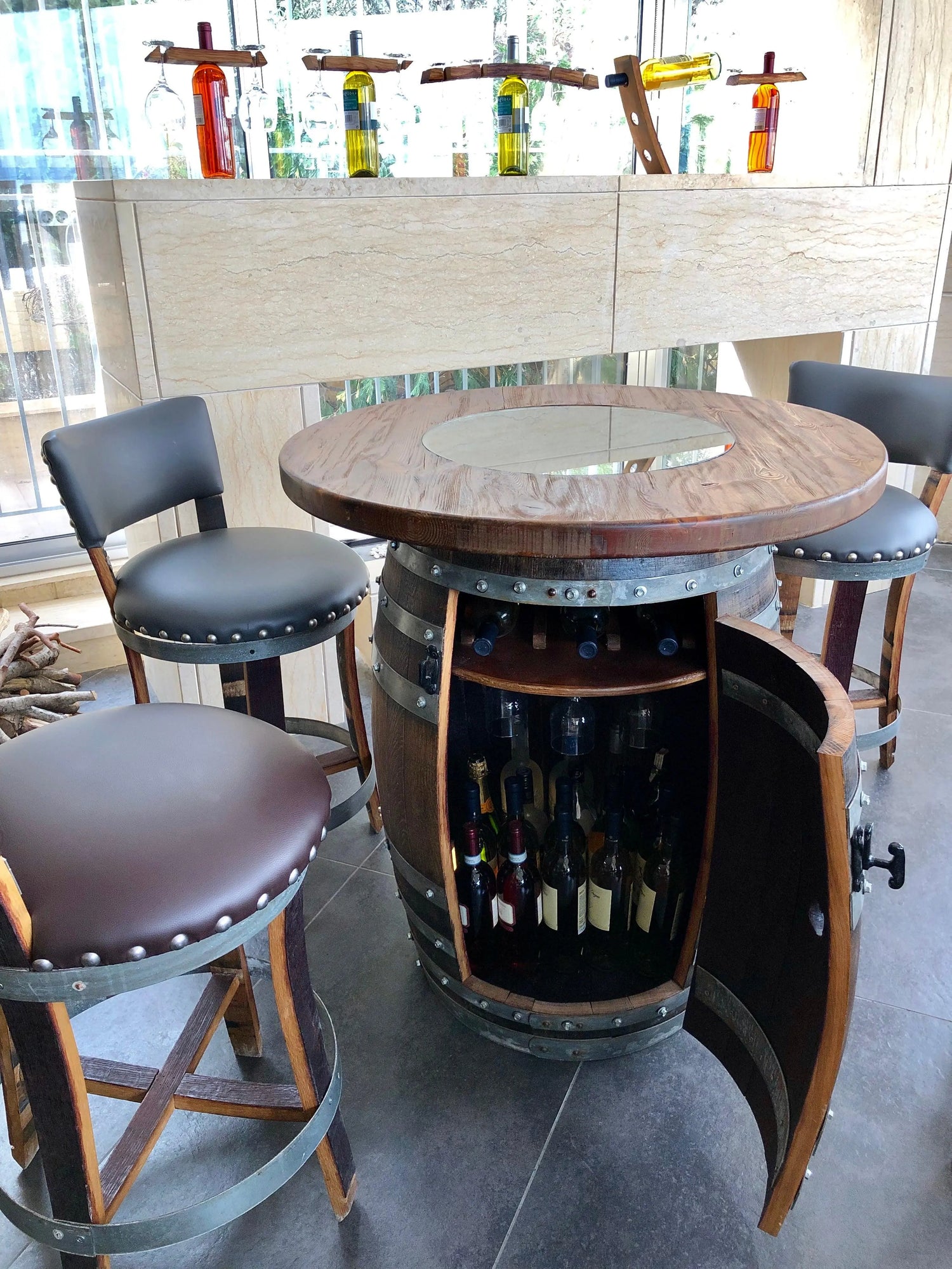 Tips for Choosing the Right Wine Barrel Furniture for Your Home - Oak Wood Wine Barrels