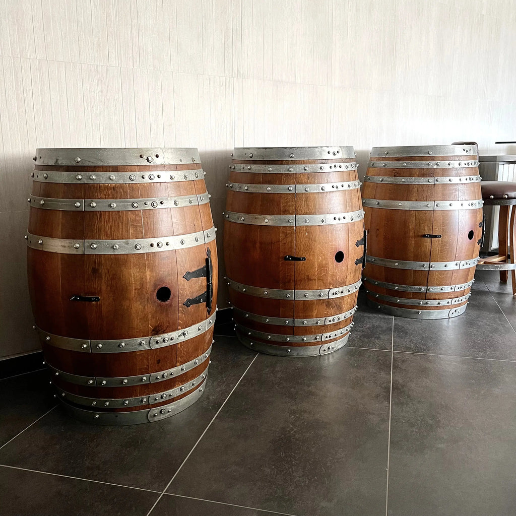 How-To-Restore-A-Wine-Barrel-In-Winnipeg-Canada Oak Wood Wine Barrels