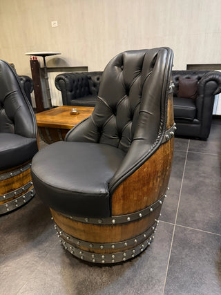 Whiskey Barrel executive chair, study setting