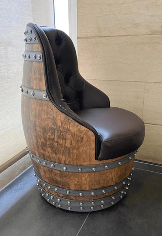 Luxury Wine Barrel Captain Chair - Oak Wood Wine Barrels. wine barrel coffee table barrel glass top wine barrel glass top whiskey barrel glass top bourbon barrel glass top barrel coffee table barrel wine rack wine barrel table whiskey barrel whiskey barrel table wine barrel handma