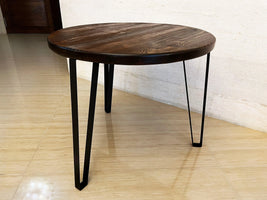 Modern Steel Table (Dining/Desk/Living Room) - Oak Wood Wine Barrels. wine barrel coffee table barrel glass top wine barrel glass top whiskey barrel glass top bourbon barrel glass top barrel coffee table barrel wine rack wine barrel table whiskey barrel whiskey barrel table wine barrel handma