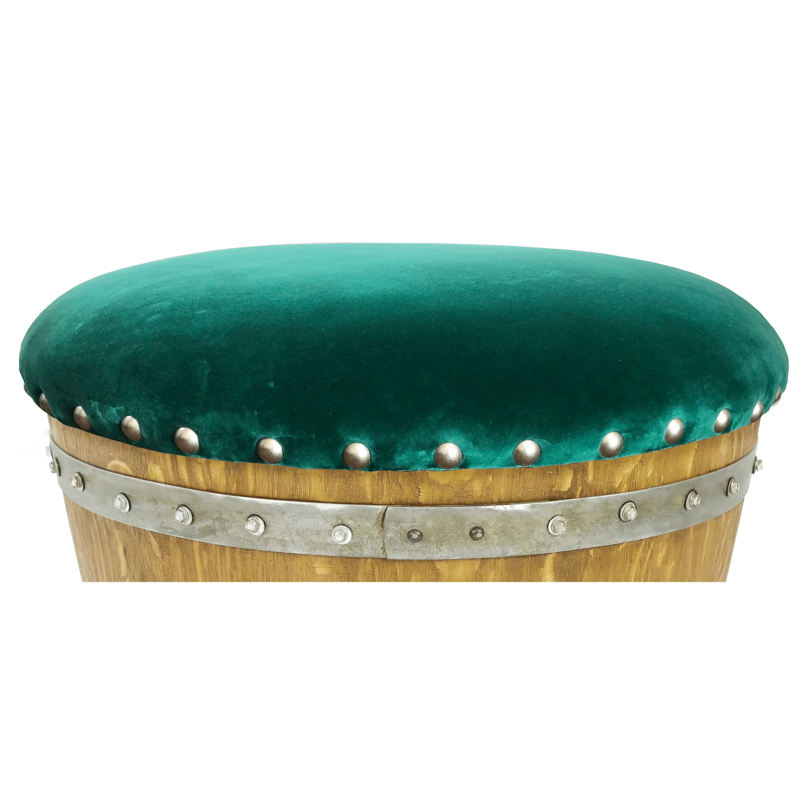 Wine Barrel Ottoman Oak Wood Wine Barrels