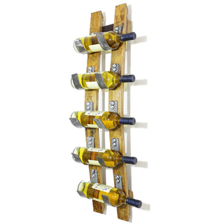 5-Bottle Stave Display - Oak Wood Wine Barrels. wine barrel coffee table barrel glass top wine barrel glass top whiskey barrel glass top bourbon barrel glass top barrel coffee table barrel wine rack wine barrel table whiskey barrel whiskey barrel table wine barrel handma