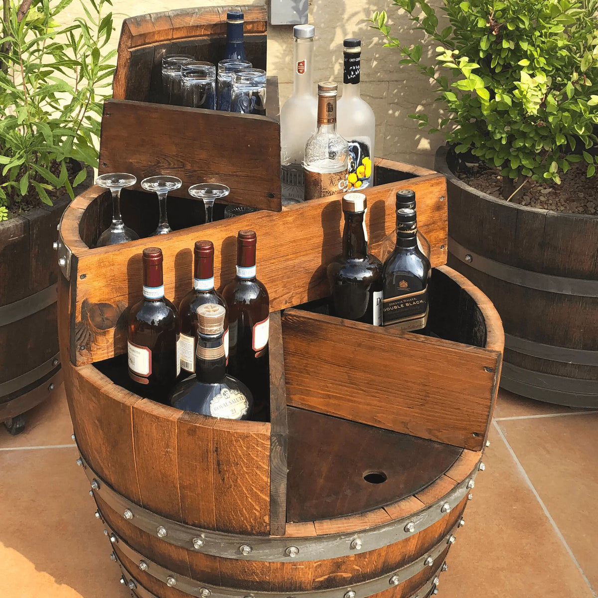 OBARREL Wine Barrel Top Shelf Bar BARREL FURNITURE Oak Wood Wine obarrel-wine-barrel-top-shelf-bar-barrel-furniture-oak-wood-wine